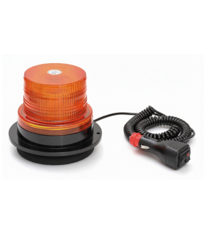 Pirilampo Rotativo Led Âmbar R65 Ventosa